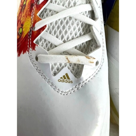 ADIDAS Men's Baseball Cleats Mens 7 NWOB Lion Adizero Afterburner Low AQ7133 - Picture 8 of 11